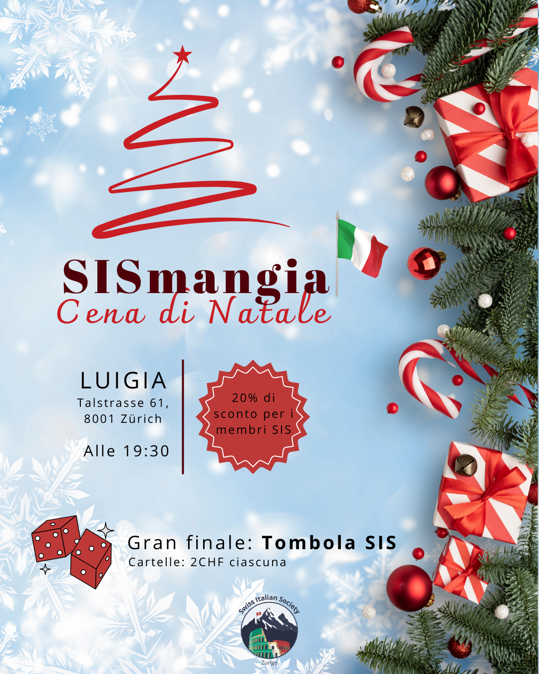 SIS mangia! Natale 2025